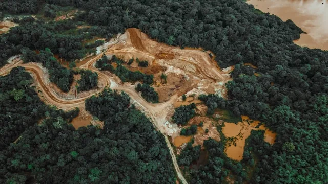 illegal mining